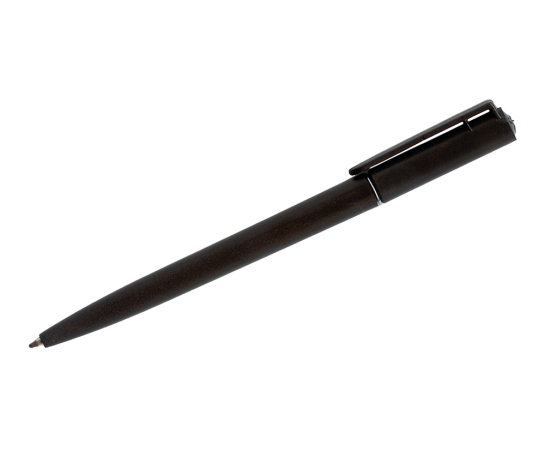Black plastic pen