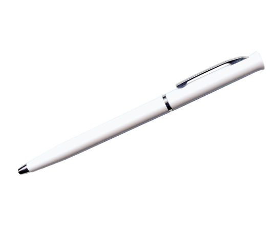 White plastic pen